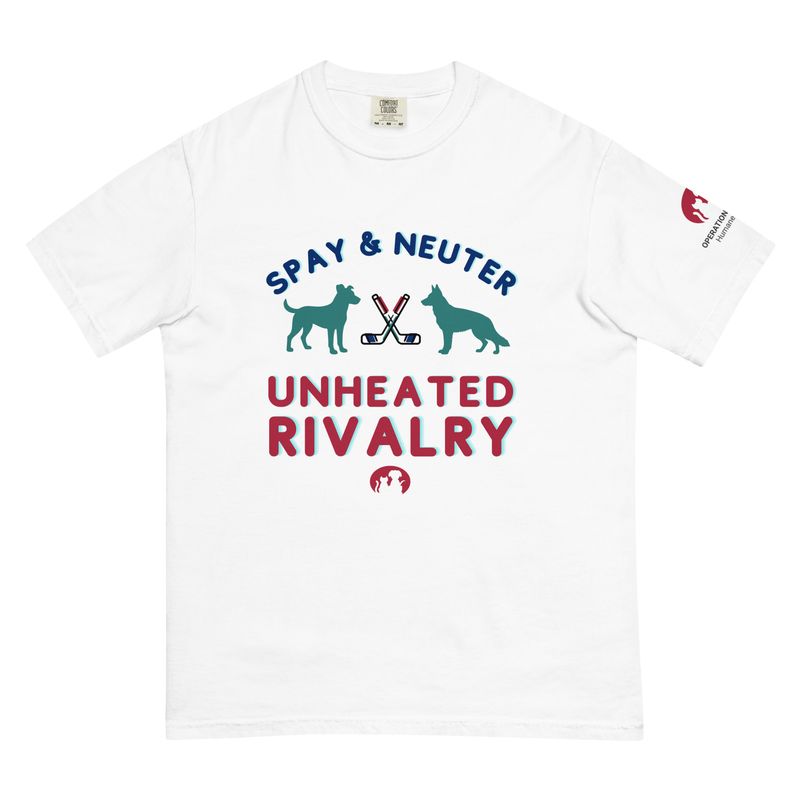 UNHEATED RIVALRY DOGS - Comfort Colors - Unisex t-shirt
