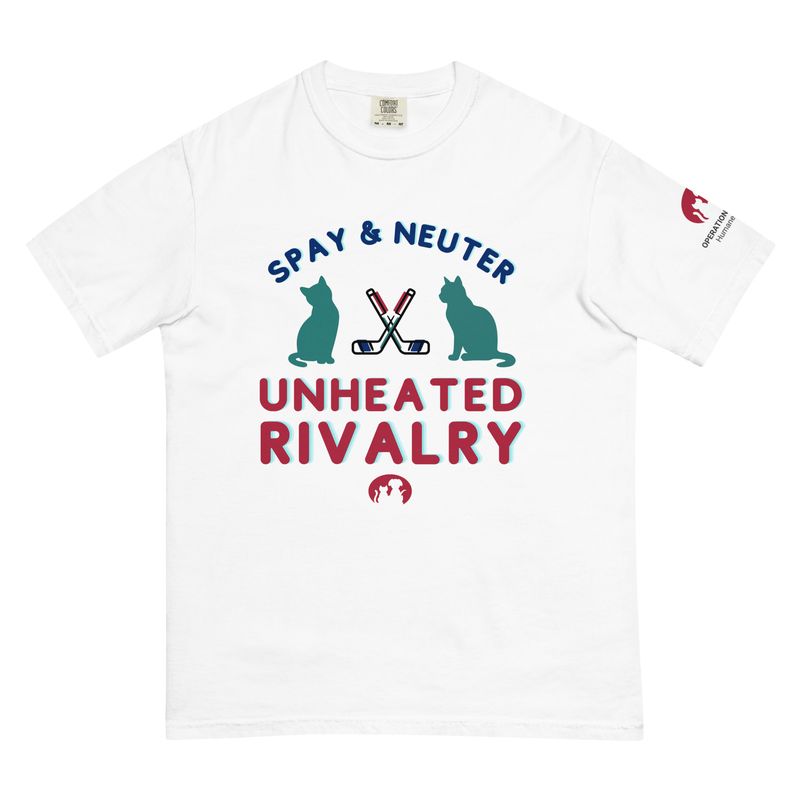 UNHEATED RIVALRY CATS - Comfort Colors - Unisex t-shirt