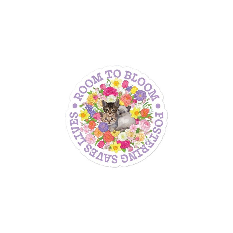 ROOM TO BLOOMS - Bubble-free stickers