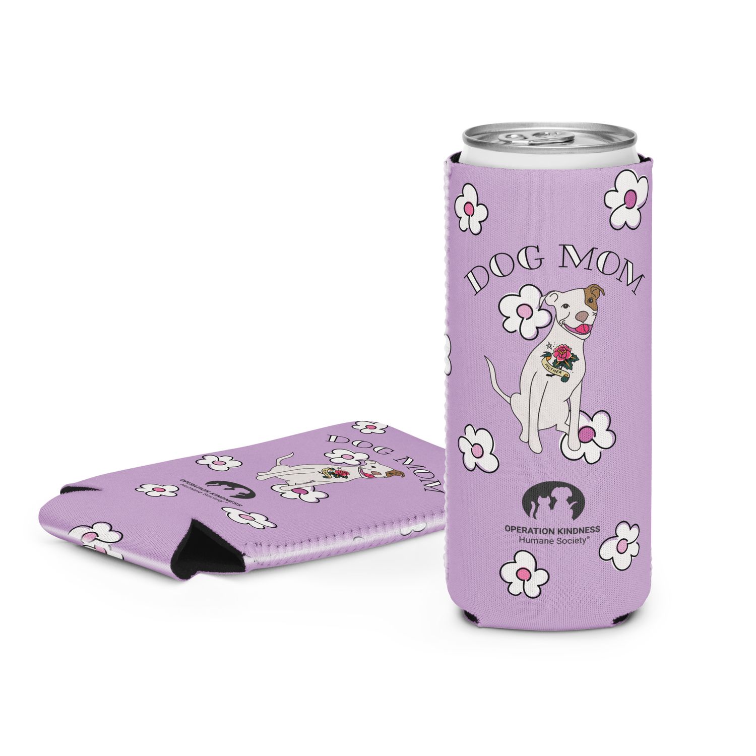 Dog Mom Can cooler