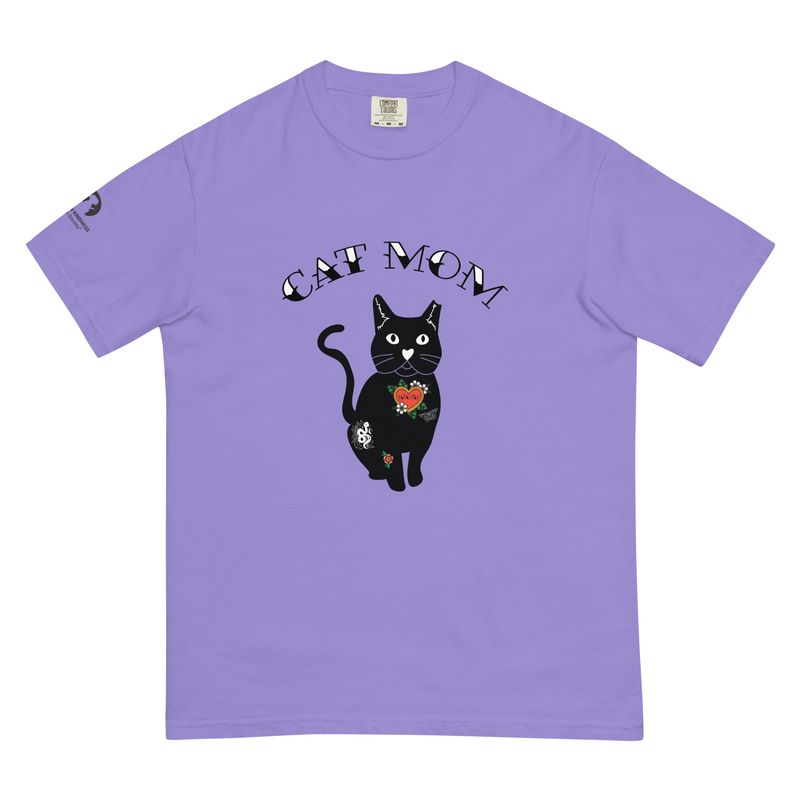 Cat Mom - Comfort Colors - Unisex t-shirt