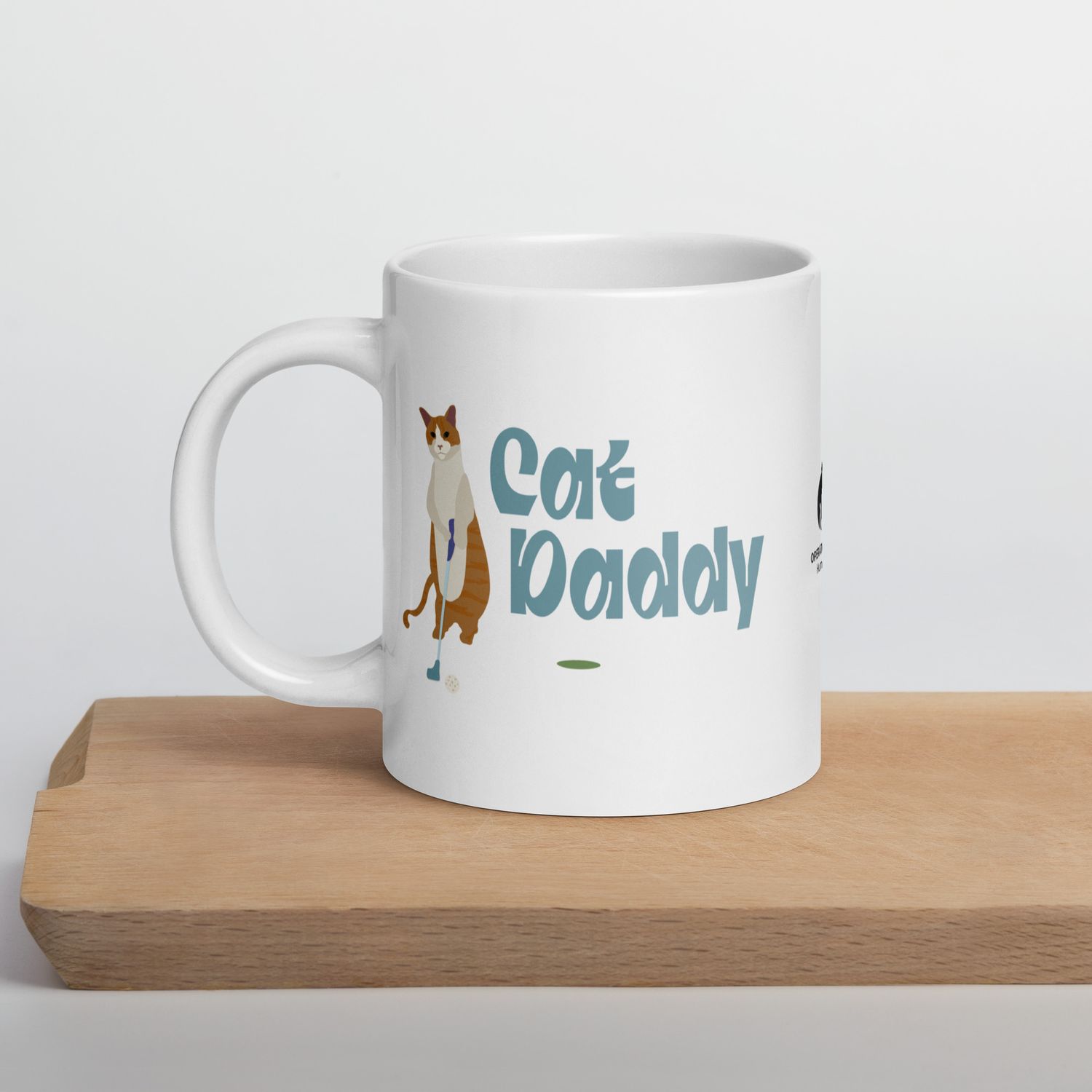 Cat Daddy White glossy mug Cat Daddy White glossy mug