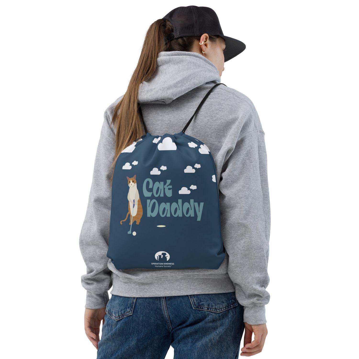 Cat Daddy Drawstring bag Cat Daddy Drawstring bag