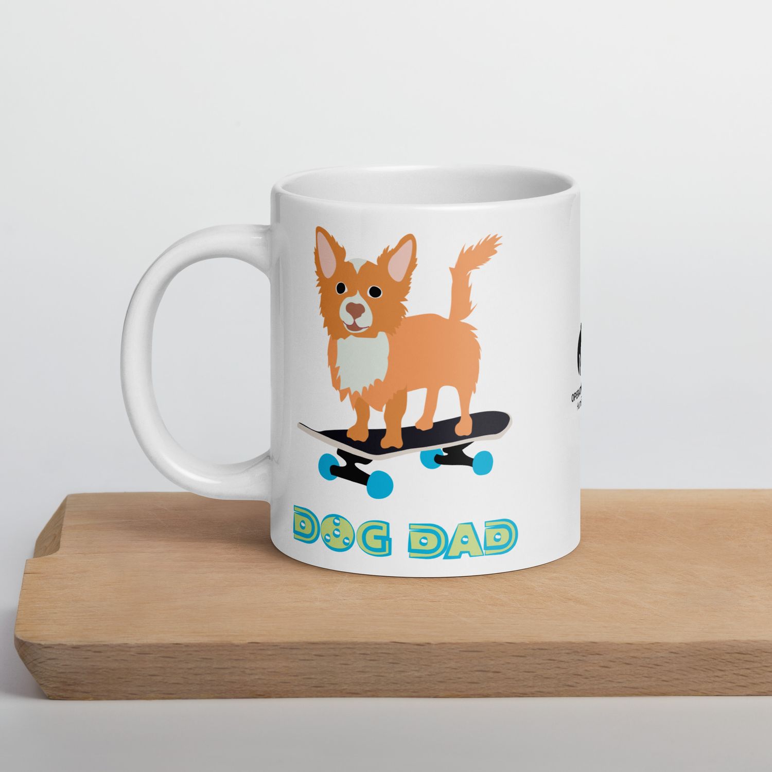 Dog Dad White glossy mug Dog Dad White glossy mug