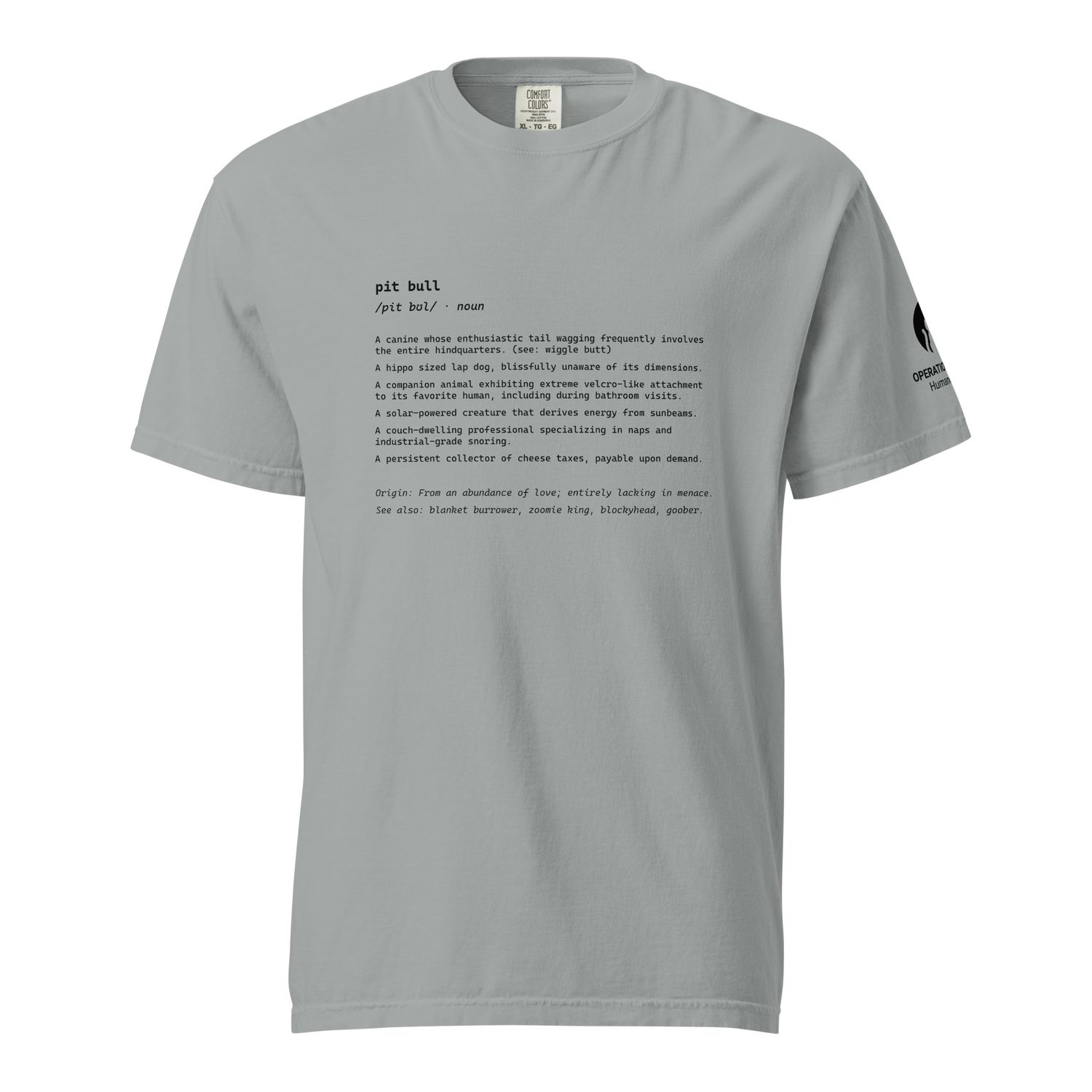 Pit Bull Awareness - Unisex garment-dyed heavyweight t-shirt
