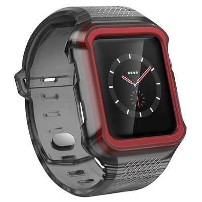 Xdoria 2IN1 strap and case for apple watch 42MM باند وكفر لساعة ابل