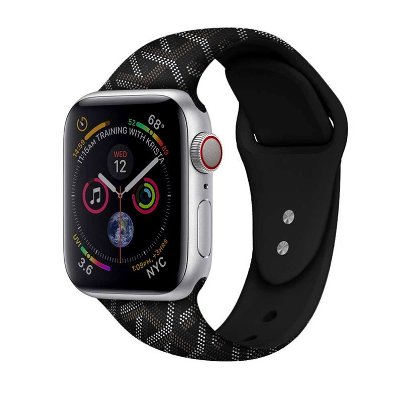 silicone strap for apple watch باند سيليكون