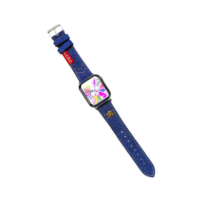 Jeans strap for apple watch باند جينز لساعة ابل