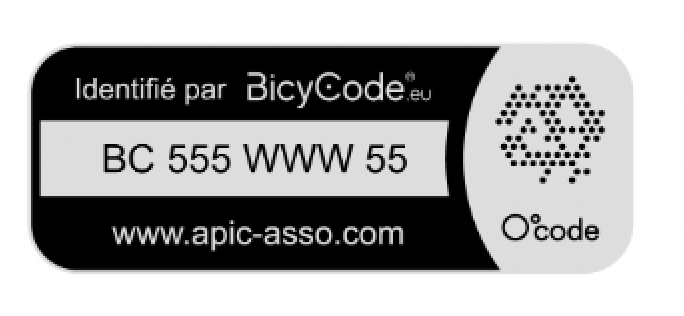 Bicycode label