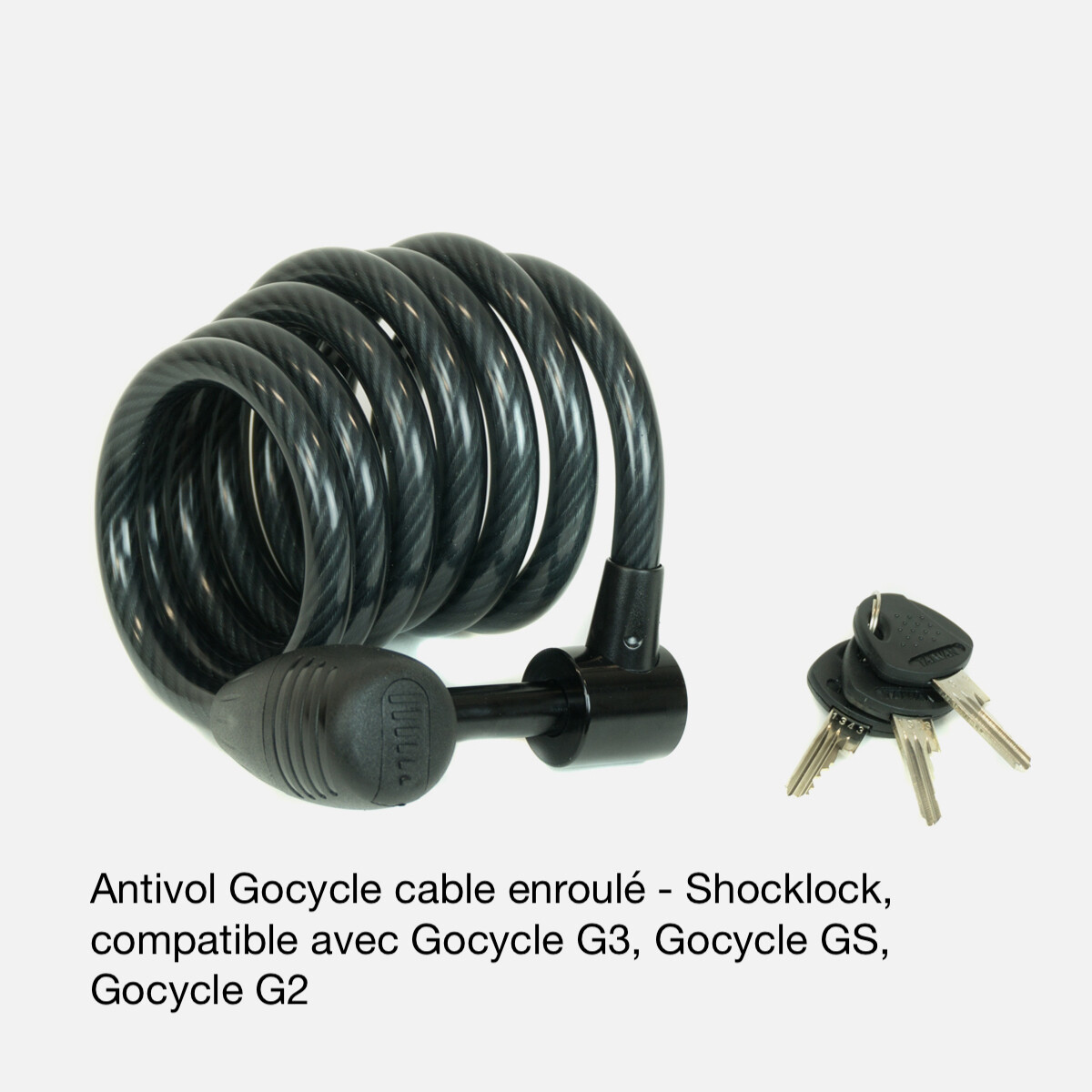 Antivol cable enroulé Gocycle