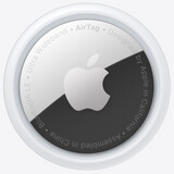 Apple AirTag to track bike or items via iPhone Bluetooth, iOS only compatible, tracking people strictly prohibited.