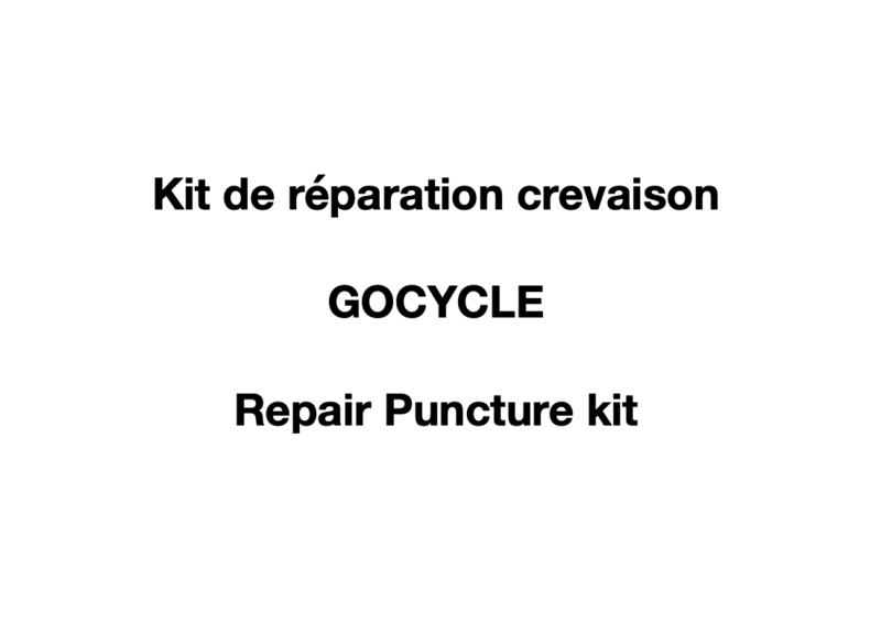 kit de réparation crevaison Gocycle