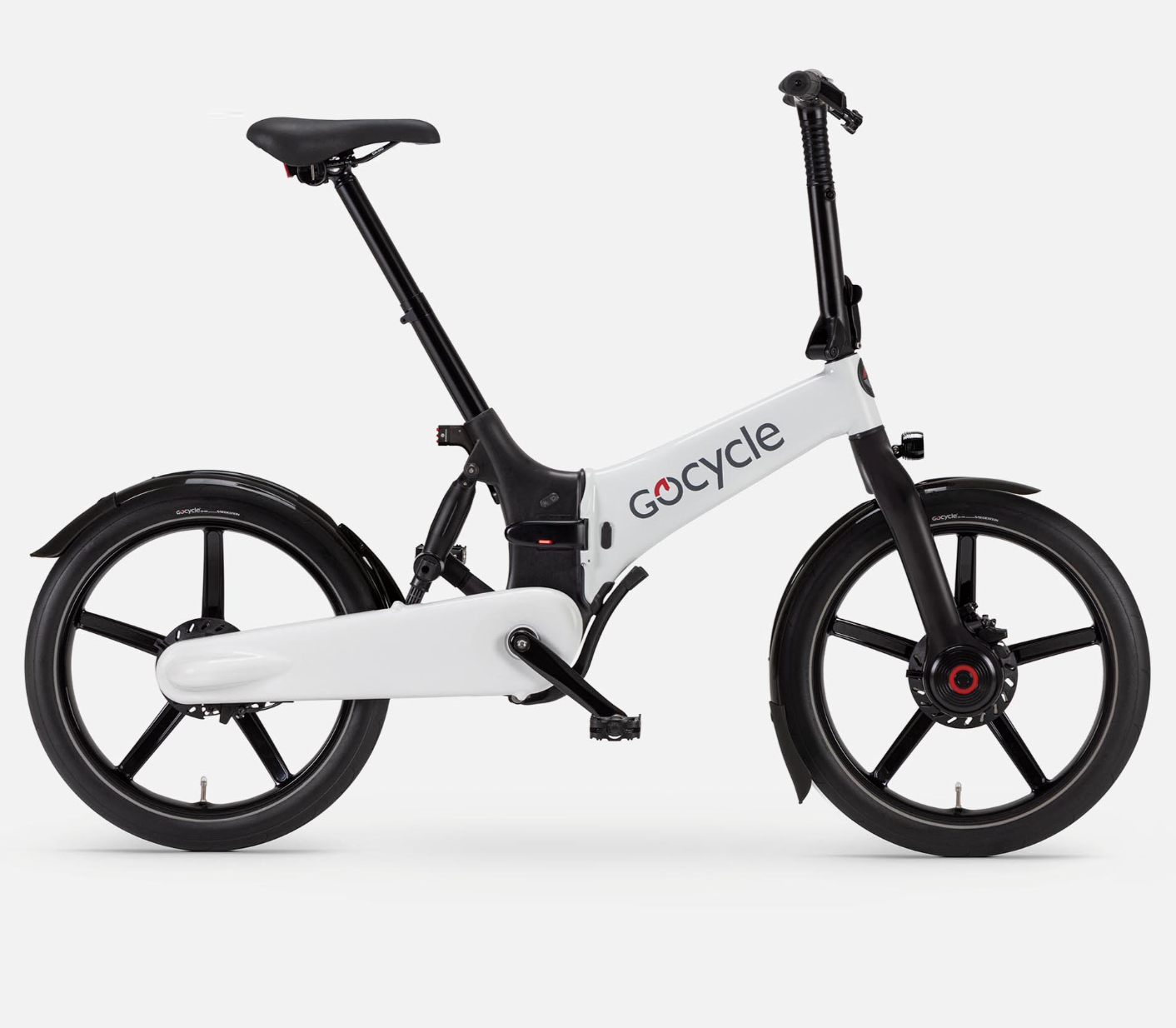 Gocycle G4i blanc vélo électrique pliant