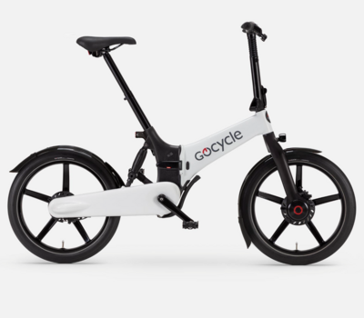 Gocycle G4i white electric folding bike
