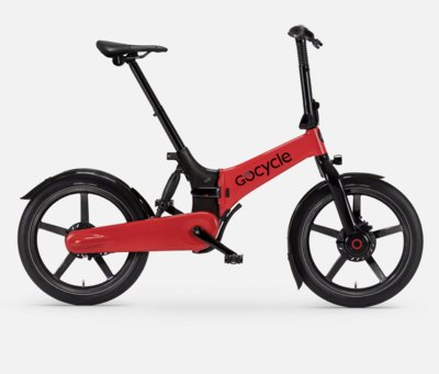 Gocycle G4i red electric folding bike