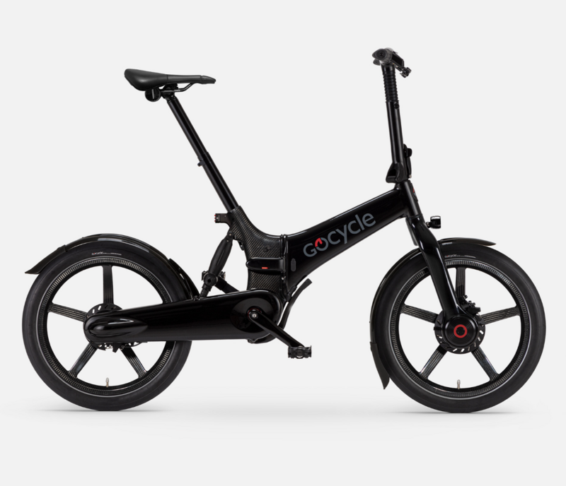Gocycle G4i+ noir gloss, vélo électrique pliant