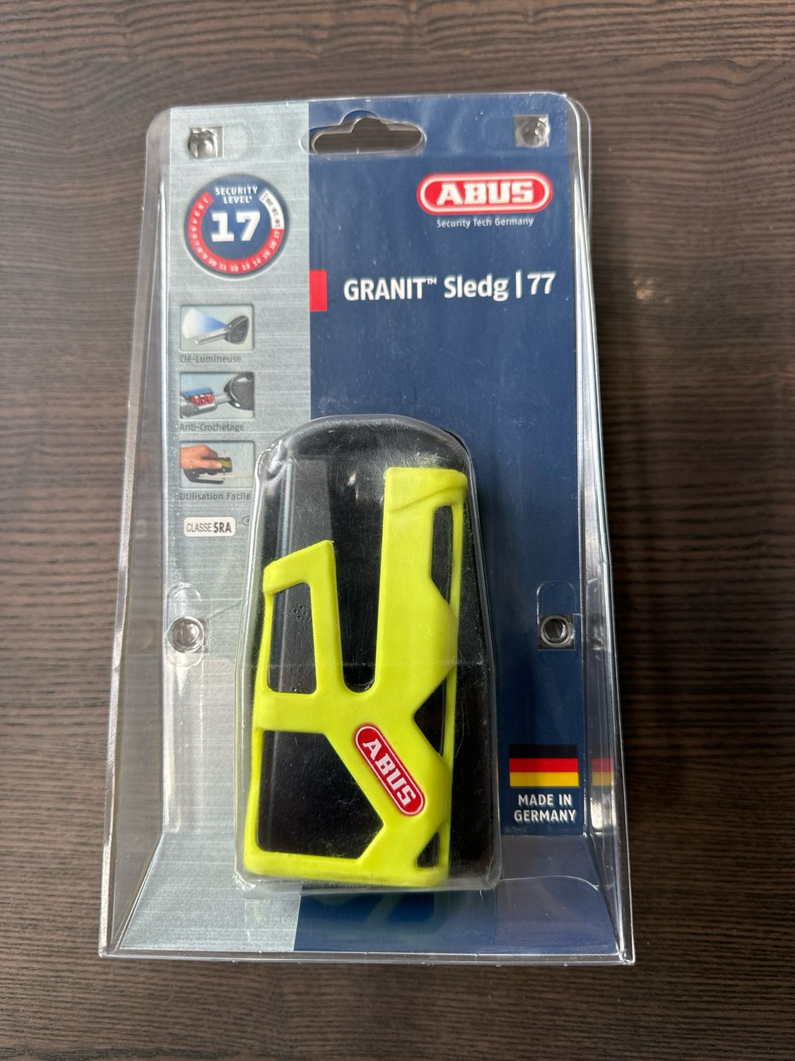 Abus bloc disque moto Granit Sledg | 77 level 17