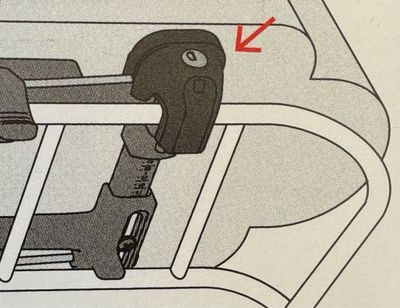 Klickfix lock pour rack porte bagage Gocycle