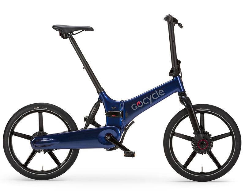 Gocycle GX electric folding bike in less than 10 secondes