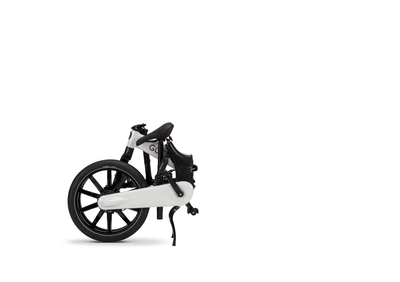 Vélo électrique Gocycle G4 pliable en moins de 10 secondes.