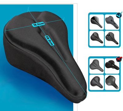 Gel bike seat cover