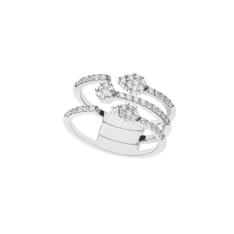 Anello oro e diamanti - COMETE