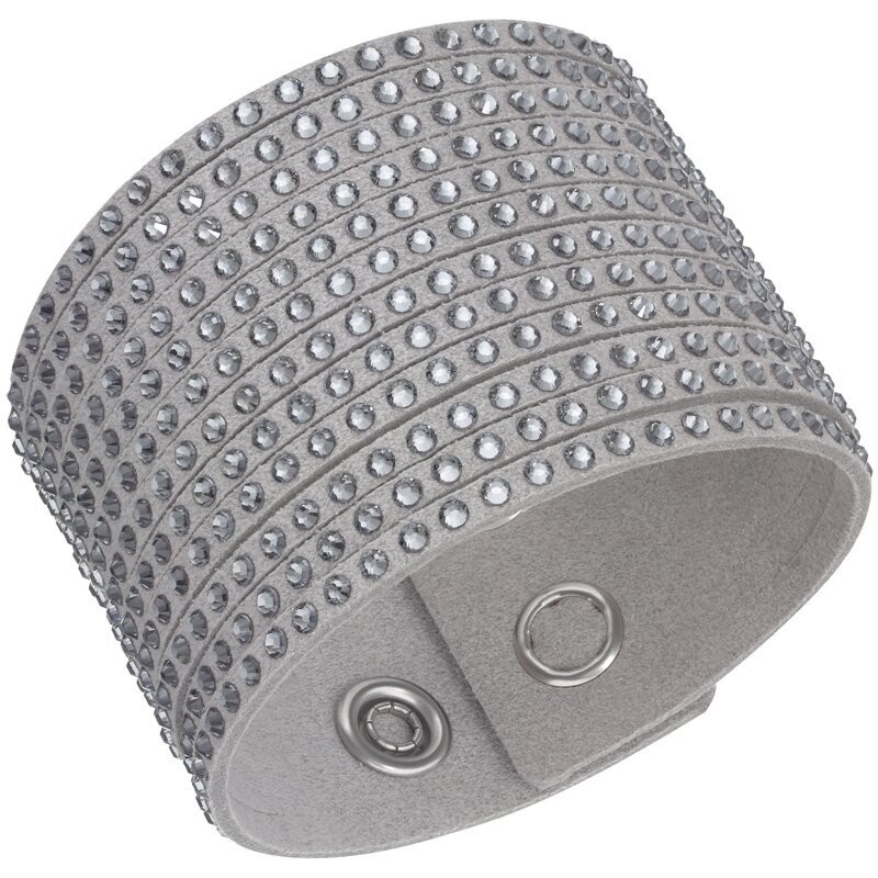 Slake Wide Gray Braccialetto - SWAROVSKI