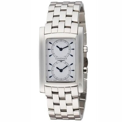 Orologio Longines L56614126 Dolcevita dual time acciaio.