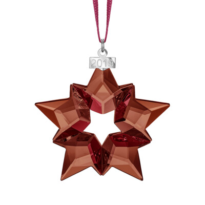 Holiday Ornament, A.E. 2019, Stella, Rosso