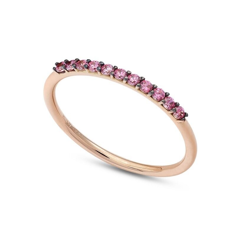 Anello Oro Rosa Fedina - AMBROSIA