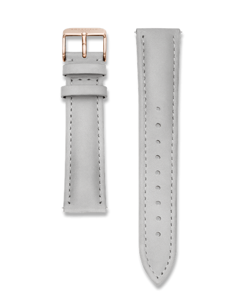 Cinturino Pelle Grigio - ROSEFIELD