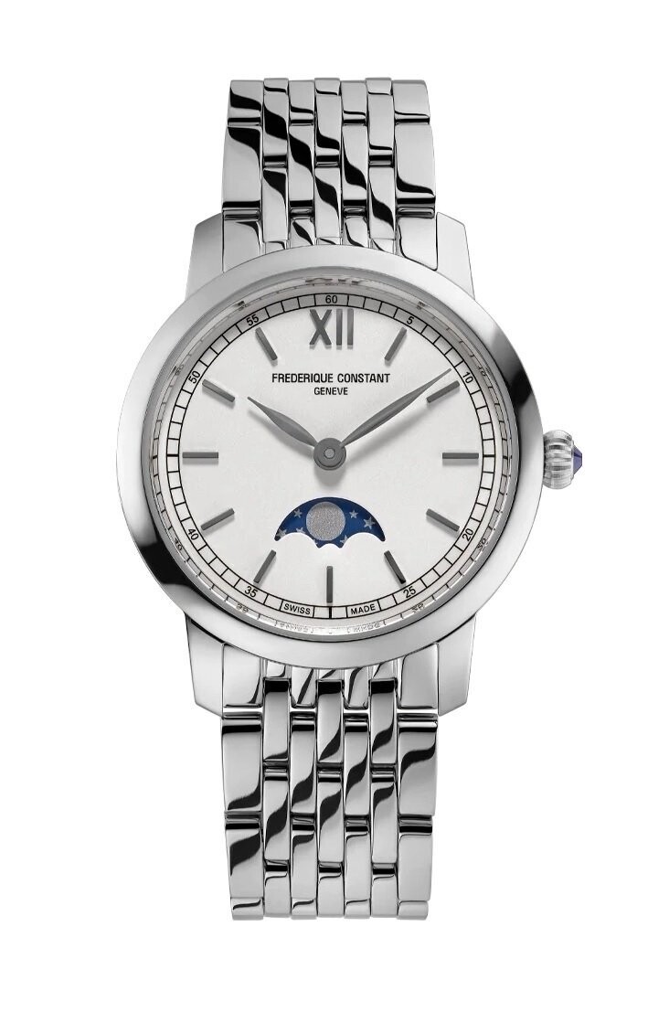Orologio Slimline fasi lunari - FREDERIQUE CONSTANT