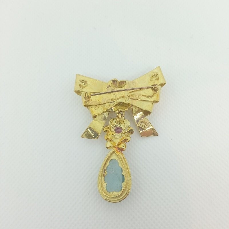Spilla in Oro giallo - ROSAS