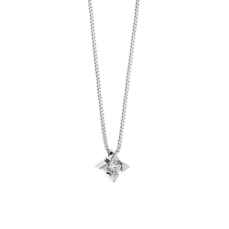 Collana Punto Luce Diamante - COMETE