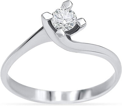 Anello Solitario Batticuore - DONNA ORO