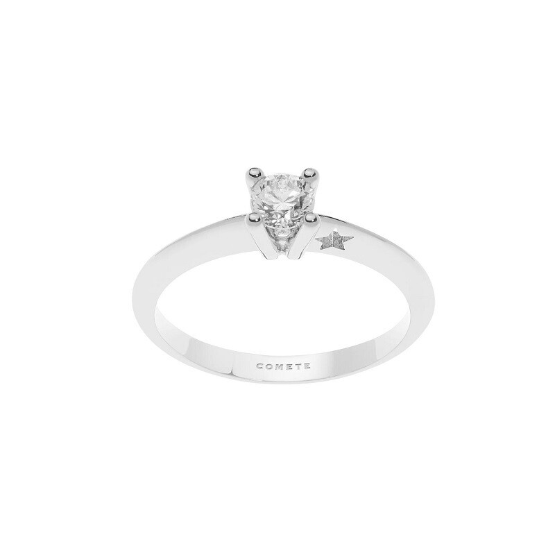 Anello Solitario con Diamante - COMETE