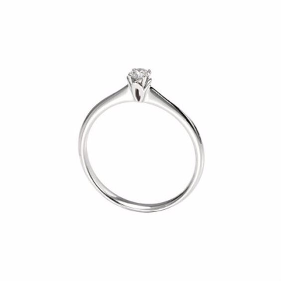 Anello Solitario con Diamante - RECARLO