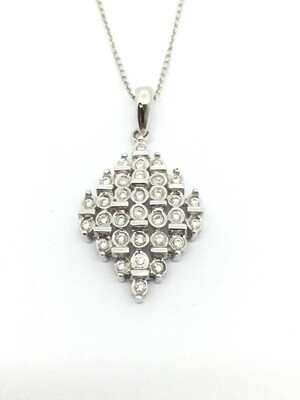 Collana in Oro Bianco e Diamanti - DONNA ORO