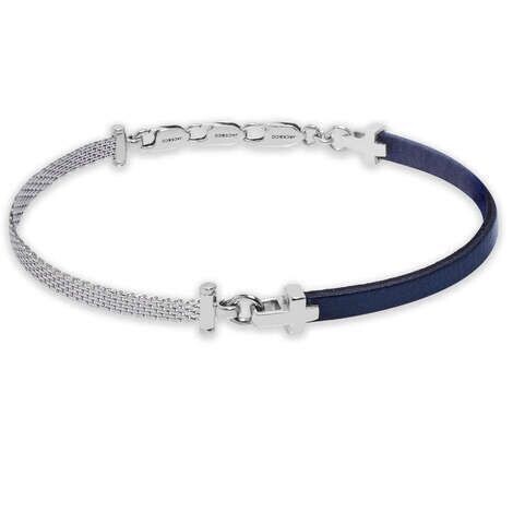 Bracciale Pelle e Argento - JACK & CO