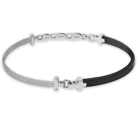 Bracciale Pelle e Argento - JACK & CO