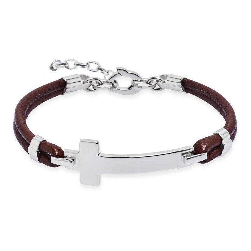 Bracciale Pelle e Argento - JACK & CO