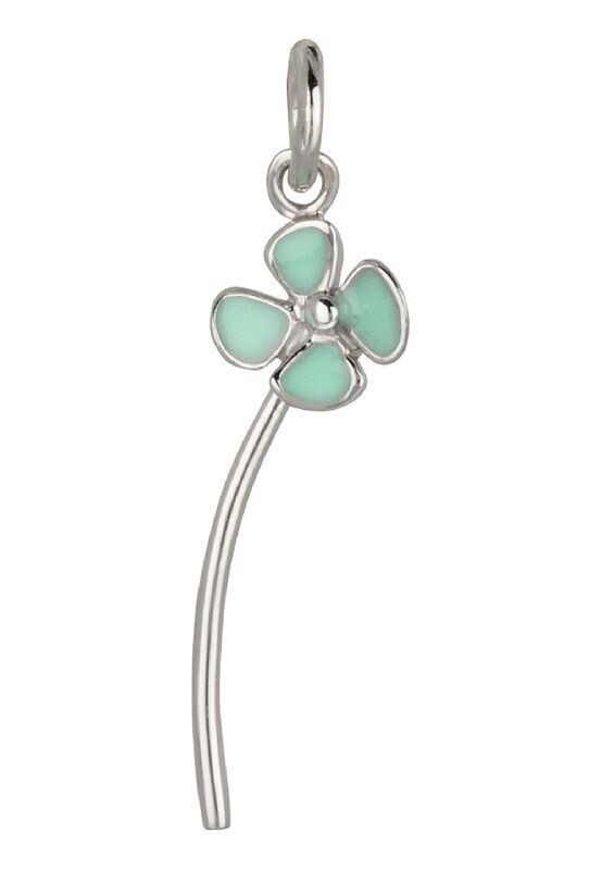 Pendente in Argento Fiore - VIRGOLA