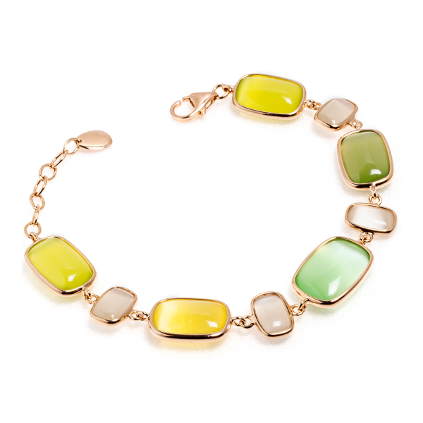 Bracciale in Argento con Pietre - MADI'