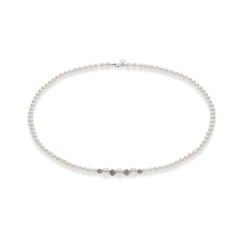 Collana di Perle e Inserti in Oro - COMETE
