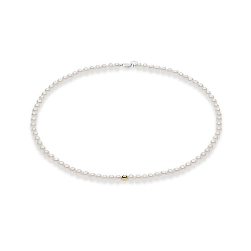 Collana di Perle con Inserti in Oro - COMETE