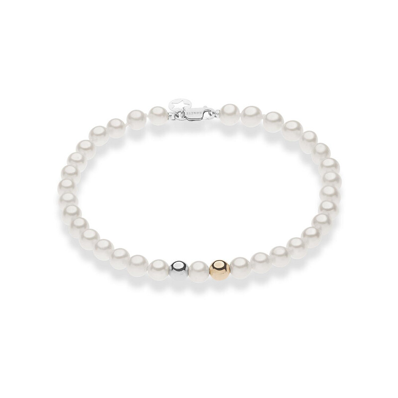 Bracciale di Perle con Inserti in Oro - COMETE