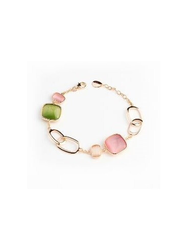 Bracciale in Argento con Pietre - MADI' Bracciale in Argento con Pietre - MADI'