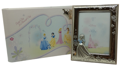 Cornice in argento con Album , serie Disney Le Principesse 