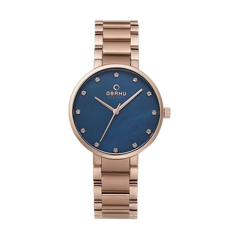 Orologio in Acciaio Rosa, Movimento al Quarzo - OBAKU
