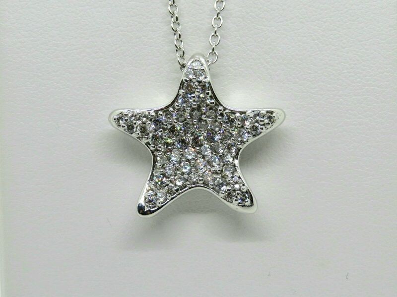 ​Collana in Argento 925 con stella con cristalli Swarovski - MY MARA